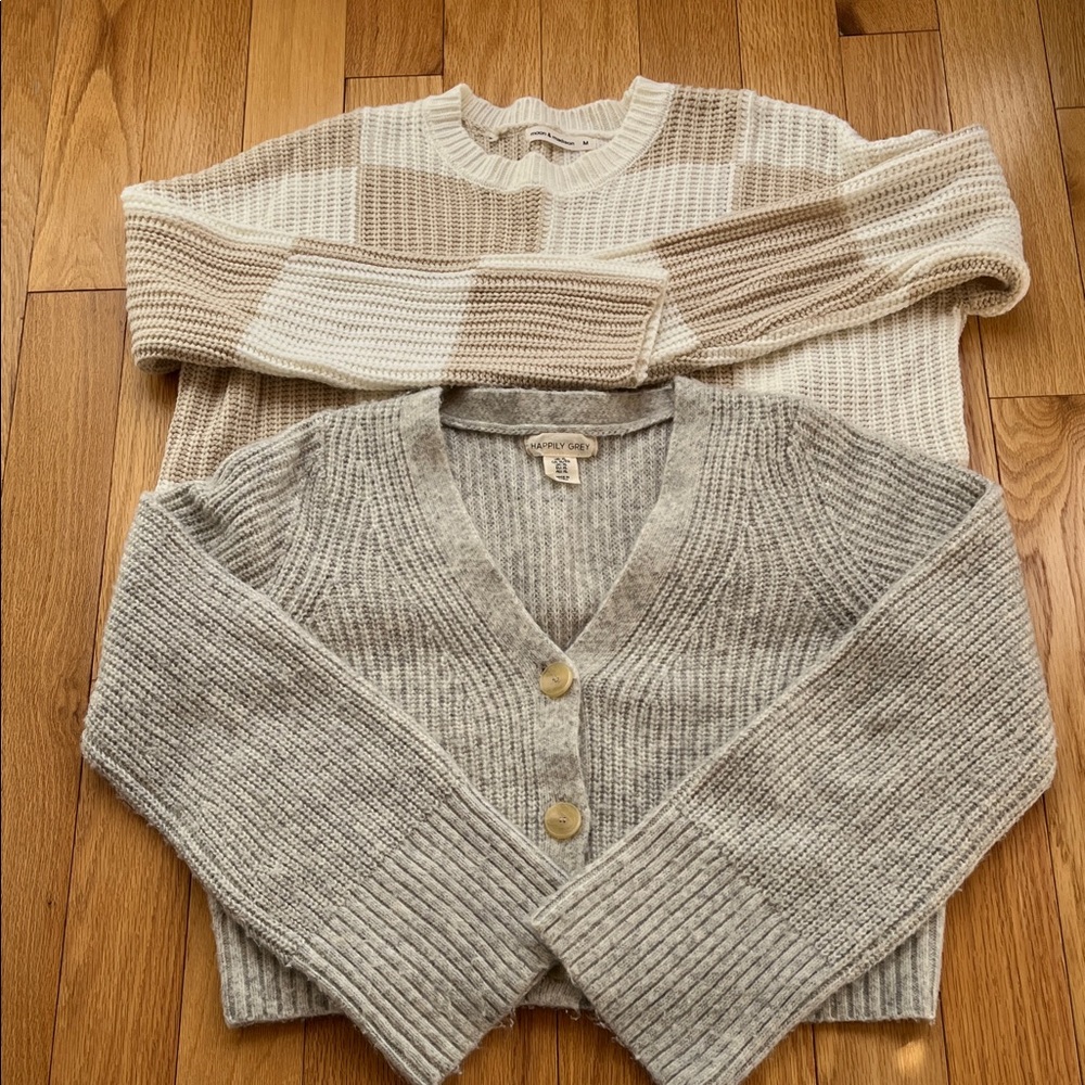 Acrylic Cropped Sweaters